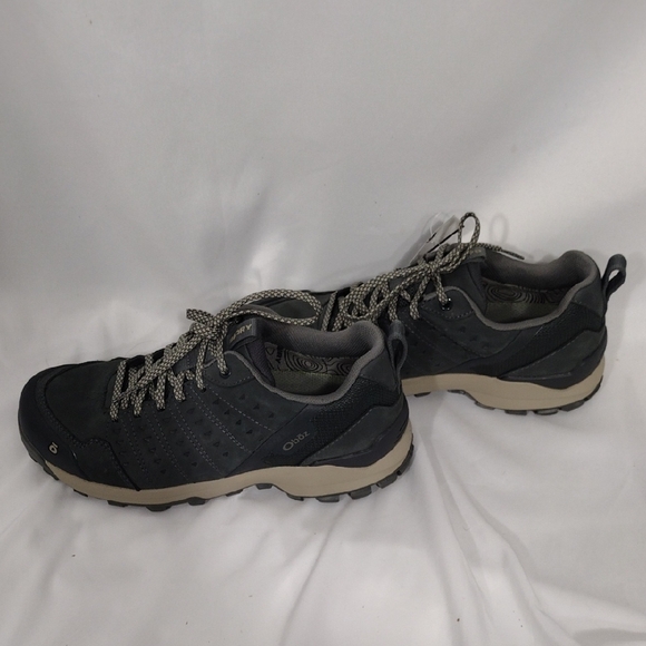 NWOB Oboz Lava Rock Sypes Low Leather B-dry Mens Shoe Size 7 Wide - Picture 1 of 10